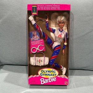 Olympic gymnast Barbie special edition, Blond Hair